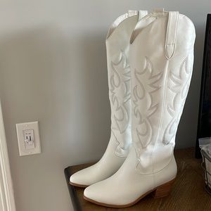 Tall White Cowboy Boots - Amazon